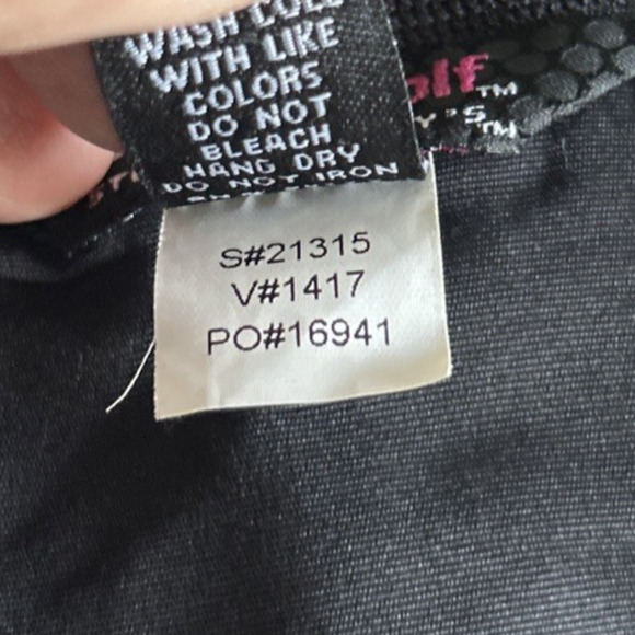 BUBBA GOLF Steve & Barry's Size L Men's Pullover V-Neck Windbreaker Jacket Large - Picture 10 of 10